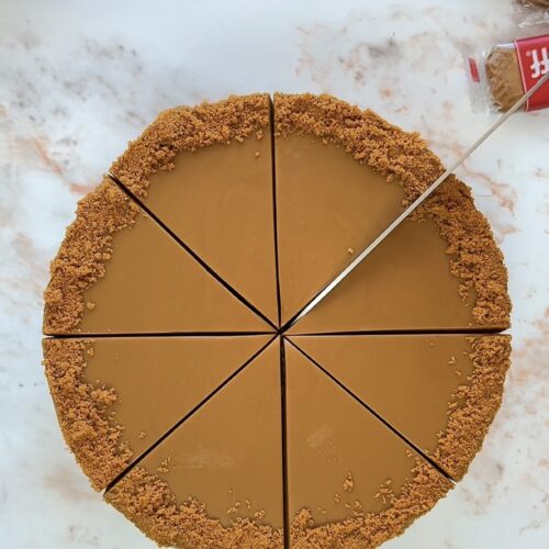 biscoff cheesecake cover