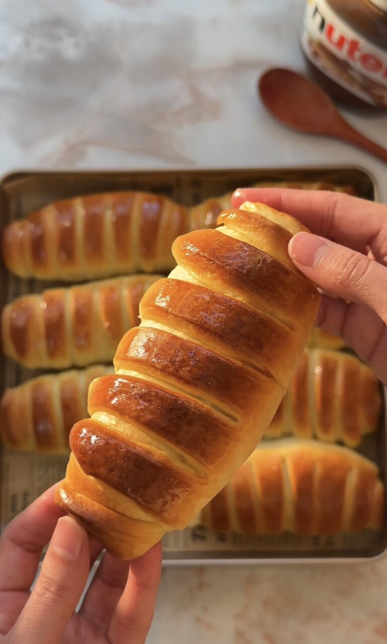 Nutella Brioche Rolls