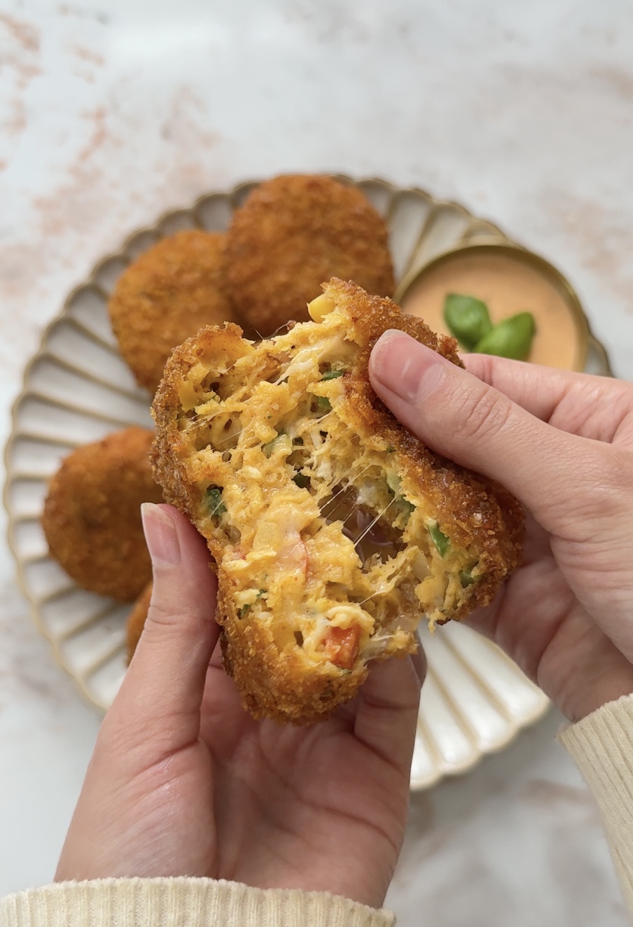 Chicken and Potato Croquettes