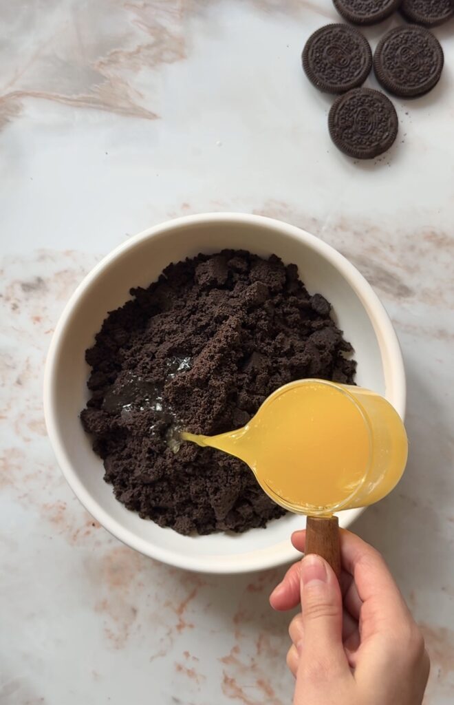 oreo cheesecake instructions for base