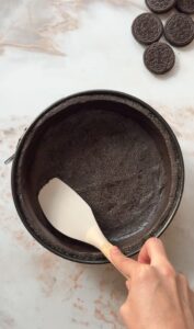 oreo cheesecake instructions for base