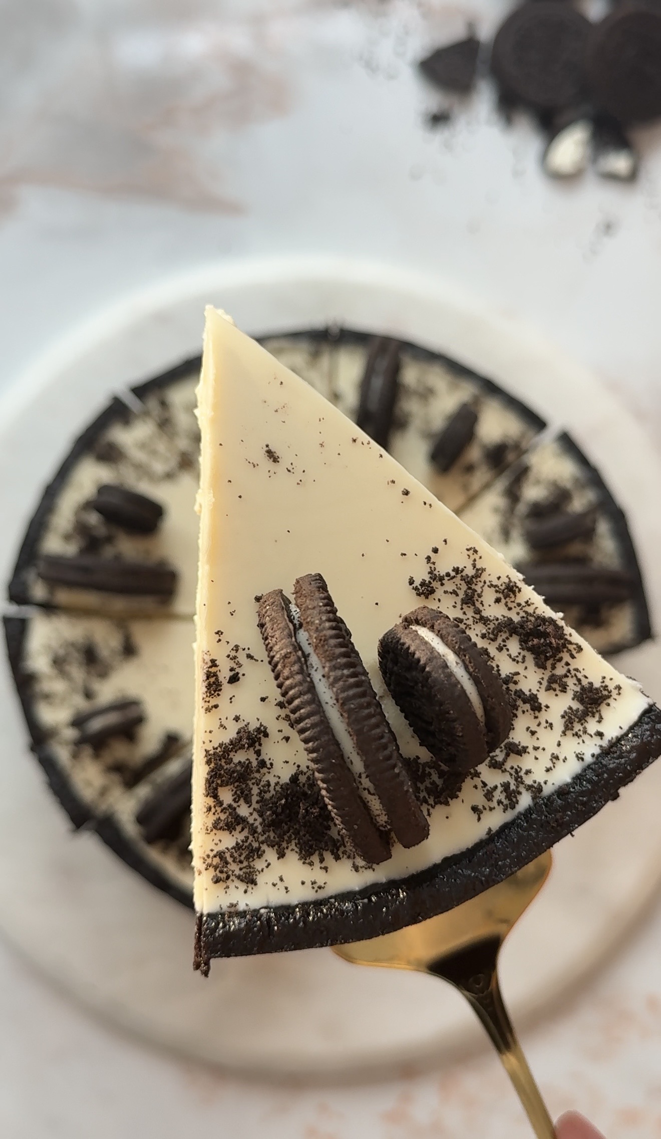 Oreo cheesecake