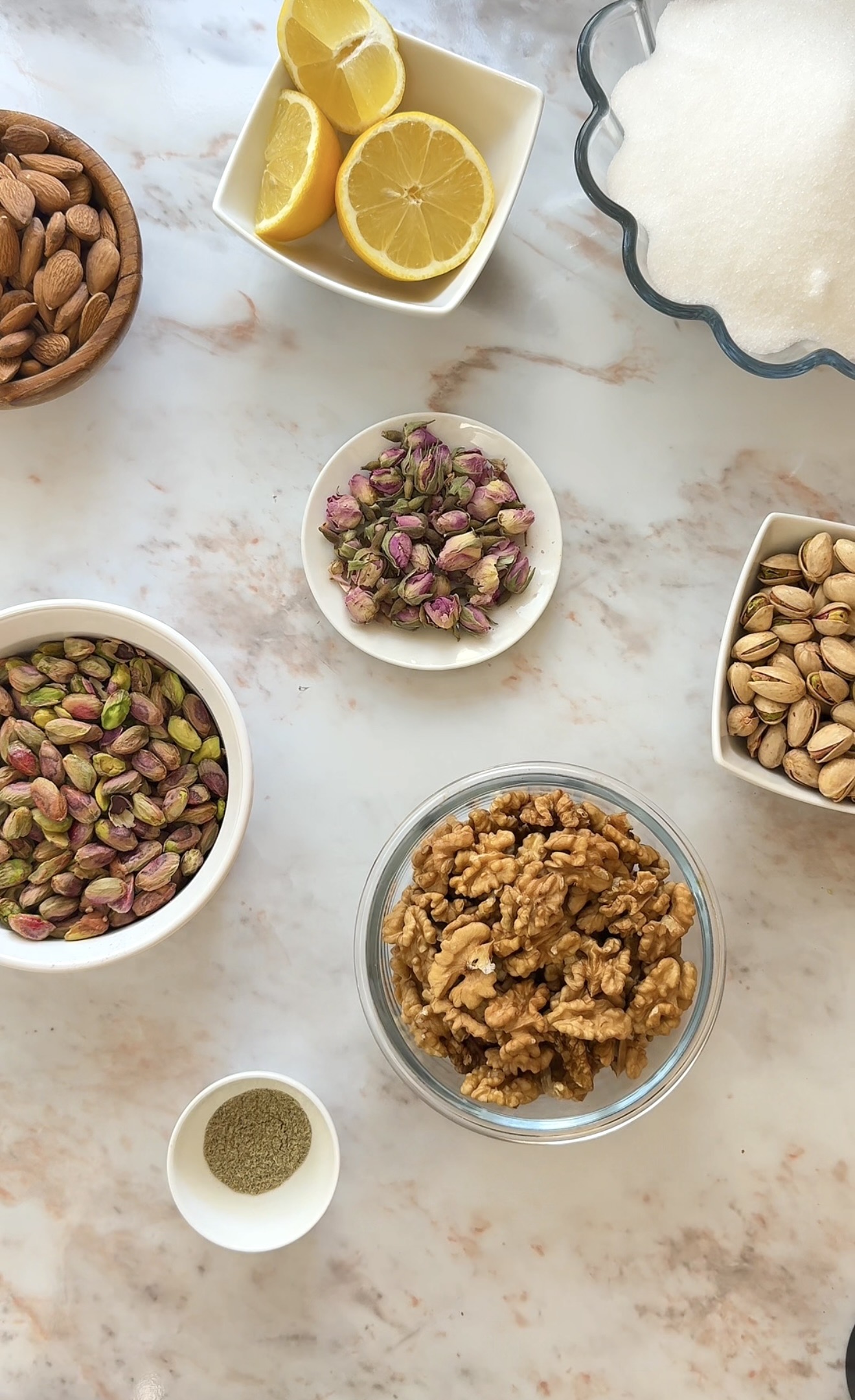 ingredients for baklava